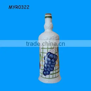 Decorative Ceramic Grapes Beer Growler thumbnail-1