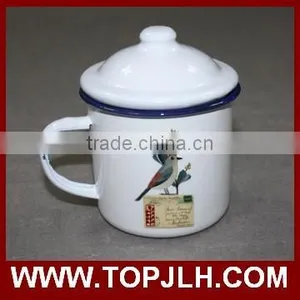Old Fashion Feelling Pure Handmade Enamel Mugs for Sublimation thumbnail-4