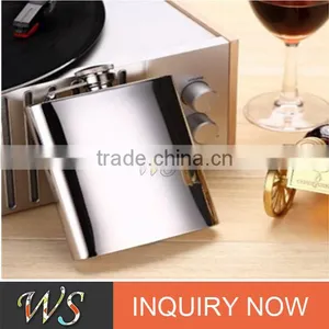 WSJJYY026wholesale Stainless Steel Hip Flasks Liquor Flask /drink Pot thumbnail-2