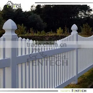 High Quality Pvc Vinly Fence Post&star Picket thumbnail-1
