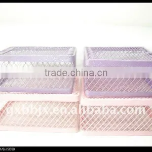 Pink/Purple Square Wire Storage Wedding Gifts Souvenirs thumbnail-1