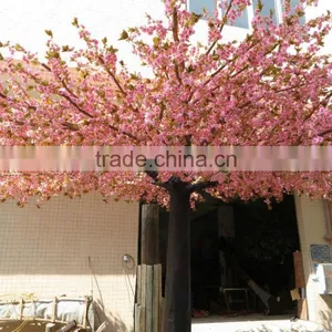 Silk Cherry Blossom Tree Indoor Decoration Artificial Cherry /sakura Flower Trees thumbnail-3