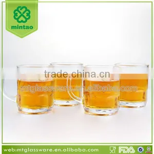 Machine Made Clear Insulated Glass Expresso Coffee Cups thumbnail-1