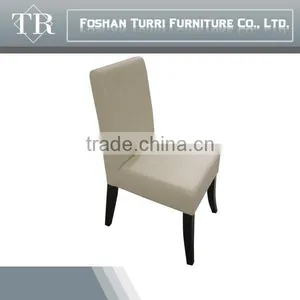 2015 Luxury Euro Style White Leather Dining Chair thumbnail-6
