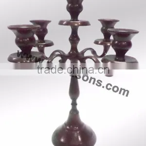 Wholesale Black Candelabras & Table Black Candelabra thumbnail-3