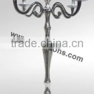 ALUMINIUM CANDELABRA 5 LIGHT FOR WEDDING DECORATION thumbnail-3