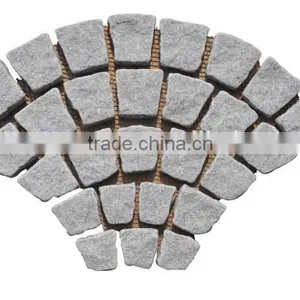 Fanned Paving Stone Cheap Driveway Paving Stone Fan Shape Granite Paving Stone thumbnail-2