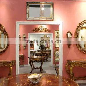 French Style Furniture Consoles For Living Room With Mirror thumbnail-4