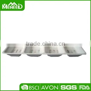 Rectangle 4 Section Compartements Soy Sauce Dishes, Melamine Hotel 4 Divided Plates Dishes thumbnail-1