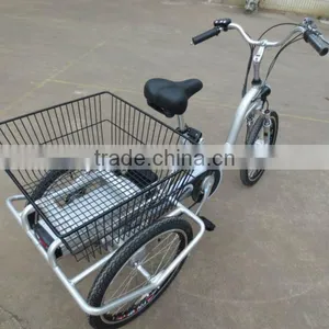 3 Wheel Electric Bicycle Adult Tricycle Electric Cargo Tricycle for Sale thumbnail-5