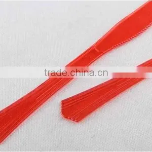 8.5" PS Black, Red or Clear Disposable Plastic Serving Fork thumbnail-3