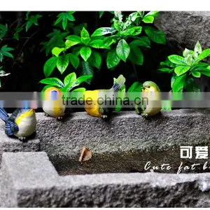 2017 Hotsell Cute Fat Bird Simulation Garden Ornaments thumbnail-1