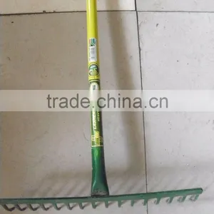 12/14/16T Long Fiber Handle Rake / Carbon Steel Rake thumbnail-1