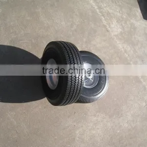 3.50-4 PU Foam Wheel for Tool Cart Hand Trolley Wheel thumbnail-4