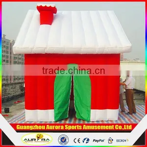 2016 Best Popular Inflatable Christmas Santas House With Factory Lower Price thumbnail-3