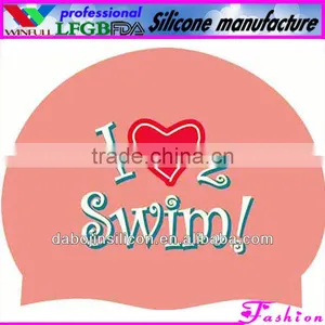 Silicone Swimming Caps Bathing Caps thumbnail-1