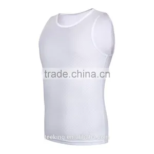 Custom White Dry Fit Running Singlet thumbnail-2