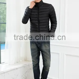 Ultra Thin Foldable Men Winter Duck Down Jacket thumbnail-3