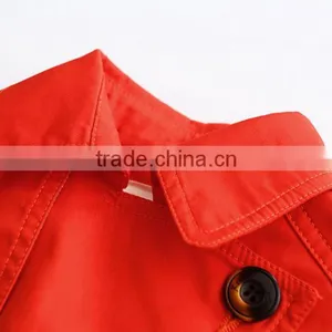 Fall 2016 Childrens Korean Fashion Clothing Long-sleeve Cotton Trench Coat thumbnail-3