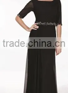 GZY Woman Dress Fashion Lady Long Party Dress 2017 Stock Shiny Model Factory Wholesale Guangzhou Slim thumbnail-3
