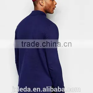 Sports Long Sleeves Men Pique Polo Shirt, Personalized Custom Polo Shirt Importer, Gym Golf Polo T-shirt Wholesale thumbnail-2