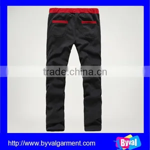 Wholsale Mens 95%Cotton 5%Spandex Custom Skinny Fitted Fleece Jogger Pants thumbnail-5