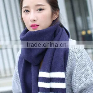 New Model 2017 Spring Boy and Girl Neckchief Knitted UK Wind Joint Style 40*190cm Unisex Fashional Scarf thumbnail-4