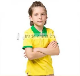 Cheap Blank Customize Short Sleeve Polo Shirts for Kid thumbnail-3