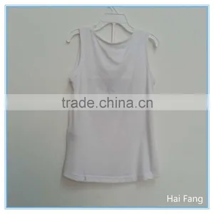 OEM Children Girls Printed Vest, Summer Hot Vests Tops, Knitted Fabric Underwear Set thumbnail-2