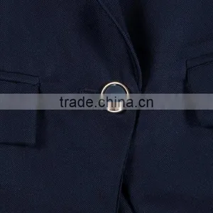 2 Pieces Blue Plus Size Fashion Business Women Formal Suit thumbnail-4
