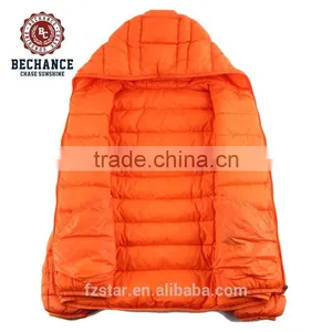 Women Ultralight Foldable Shiny Nylon Down Jacket thumbnail-3