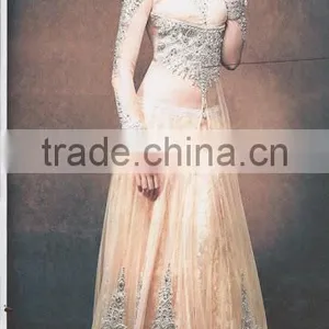 Semi Bridal Lehenga thumbnail-3