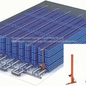 AS/RS High Efficient Automated Storage And Retrieval System Warehouse Rack thumbnail-2