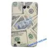 United States America US Dollar Skin Hard Case Cover for Samsung Galaxy Note GT-N7000 I9220 (Yellow) thumbnail-1