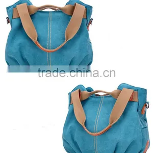 New Design Long Strap Canvas Messenger Bag thumbnail-1