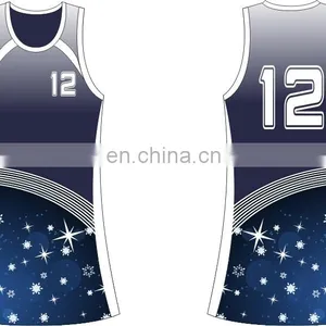 Latest Dry Fit Custom Netball Jersey thumbnail-6