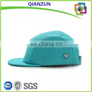 2015 OEM Green Plain Blank Canvas 5 Panel Hat Cap thumbnail-2