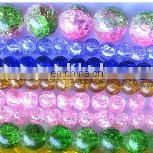 Crackle Glass Beads thumbnail-1