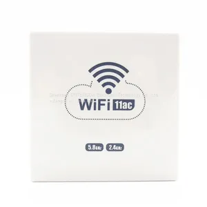 Dual Band IEEE 802.11ac 2.4GHz/5GHz In-wall Wireless Wi-Fi Access Point Socket Wifi AP Router thumbnail-1