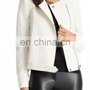 Wool Blend Textured Jacket thumbnail-3