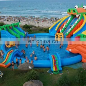 Commercial Cheap Inflatable Floating Water Park Games Prices thumbnail-1