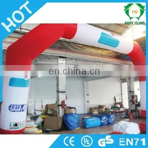 New!!HI Inflatable Finish Line Arch,outdoor Advertising Inflatable Arches,finish Line Inflatable Arc for Sale thumbnail-4