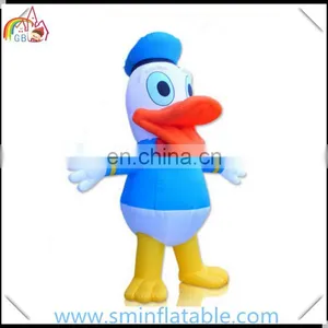 Hot Selling Inflatable Donald Duck, Inflatable Duck Model, Advertising Cartoon Character for Sale thumbnail-1