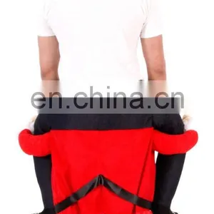Funny Adult Piggyback Shoulder Ride Christmas Elf Costume thumbnail-6