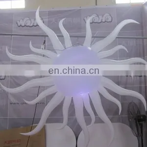 Multi-colors LED Lighting Inflatable Sun for Decoration thumbnail-2