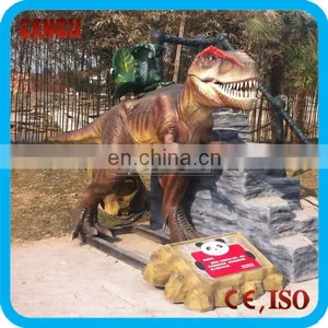 Amusement Park Coin Ride Kids Animatronic Dinosaur Model thumbnail-1
