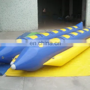 Customized Inflatables Banana Boat PVC Inflatable Water Park Banana Boat thumbnail-1