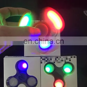 LED Hand Spinner Toys,Finger Spinner ,Tri Fidget Spinner With LED Light thumbnail-4
