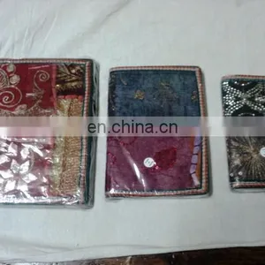 PATCHWORK PAPER NOTEBOOKS SET OF 3 PCS SET thumbnail-3