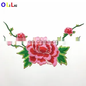 OLN0446 Factory Embroidery Neck Lace for Artware thumbnail-3